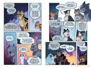 Warriors Graphic Novel: The Prophecies Begin, Part Three of Three: A Full-Color Graphic Novel Adaptation of the Warriors Cats Series - Erin Hunter [KSIĄŻKA]