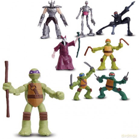 TURTLES Żółwie Ninja Mini saszetka 8wz [ZABAWKA]