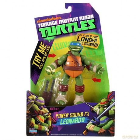 TURTLES Żółwie Ninja SFX Leo 15 cm z dzw [ZABAWKA]