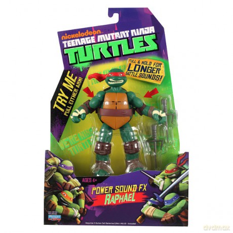 TURTLES Żółwie Ninja SFX Raph 15cm z dzw [ZABAWKA]