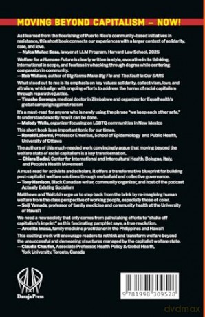 Welfare for a Humane Future: Moving Beyond the Welfare State of Racial Capitalism - David Matthews [KSIĄŻKA]