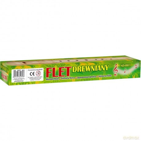 TITANUM Flet Prosty Drewniany [ZABAWKA]