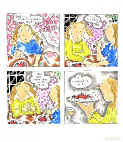 Where Theres Smoke, Theres Dinner: Confessions of a Cartoonist Cook: The Only Cookbook You'll Never Need: The Only Cookbook You'll Never Need: The Only Cookbook You'll Never Need - Jennifer Hayden [KOMIKS]