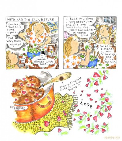 Where Theres Smoke, Theres Dinner: Confessions of a Cartoonist Cook: The Only Cookbook You'll Never Need: The Only Cookbook You'll Never Need: The Only Cookbook You'll Never Need - Jennifer Hayden [KOMIKS]