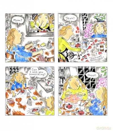 Where Theres Smoke, Theres Dinner: Confessions of a Cartoonist Cook: The Only Cookbook You'll Never Need: The Only Cookbook You'll Never Need: The Only Cookbook You'll Never Need - Jennifer Hayden [KOMIKS]