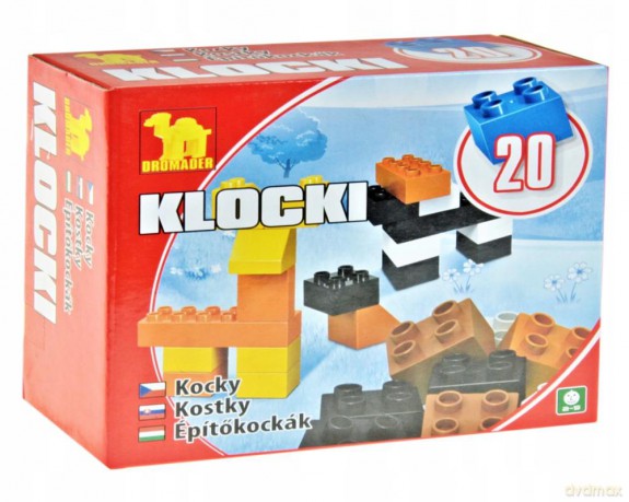 DROMADER Klocki maluszka 20 EL [KLOCKI]