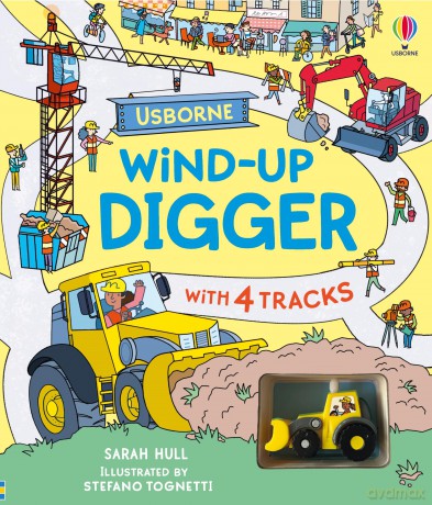 Wind-up Digger - Sarah Hull [KSIĄŻKA]