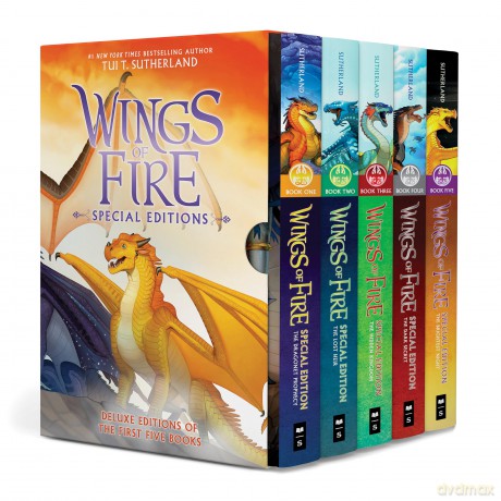 Wings of Fire 1-5 Special Edition Boxset - Tui T. Sutherland [KSIĄŻKA]