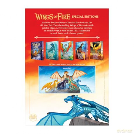 Wings of Fire 1-5 Special Edition Boxset - Tui T. Sutherland [KSIĄŻKA]