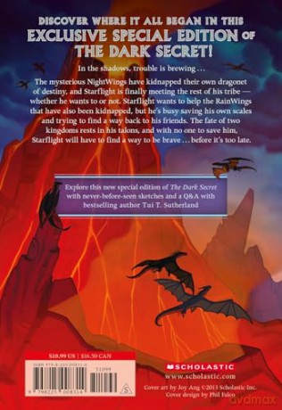 Wings of Fire: The Dark Secret (Special Edition) - Tui T. Sutherland [KSIĄŻKA]