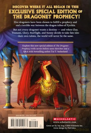 Wings of Fire: The Dragonet Prophecy (Special Edition) - Tui T. Sutherland [KSIĄŻKA]