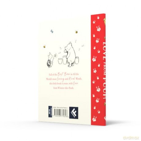 Winnie-the-Pooh: Love From Pooh: Celebrate the 2026 Centenary with this illustrated gift book featuring loving quotes from Milne and Shepard's original works - A. A. Milne [KSIĄŻKA]