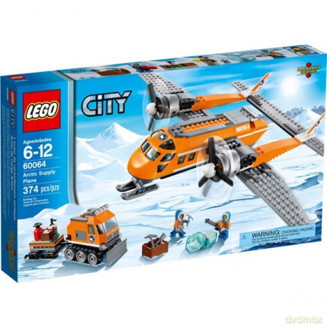 Lego City Arktyczny Samolot Dostawczy Klocki Dvdmaxpl