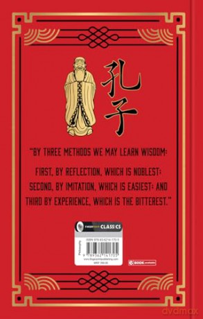 Wisdom to Live by (Deluxe Hardbound Edition) - Confucius [KSIĄŻKA]