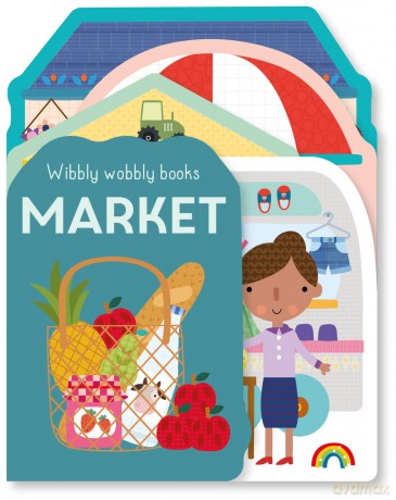 Wobbly wobbly - Market (Wibbly wobbly) - Philip Dauncey [KSIĄŻKA]