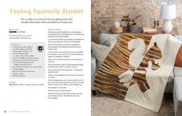Woodland Crochet Blankets: Featuring 6 Whimsical Designs (Annie's Crochet) - Christine Naugle [KSIĄŻKA]