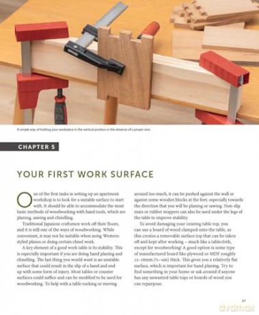 Woodworking in Small Spaces: From Living Room to Workshop - Louis Kwok [KSIĄŻKA]