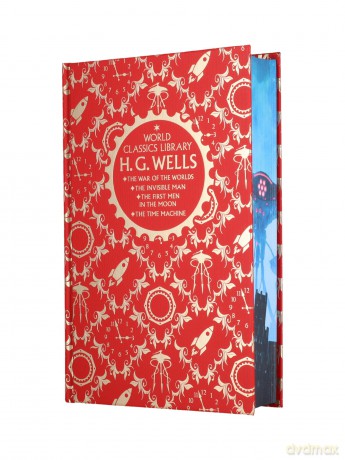 World Classics Library: H. G. Wells: The War of the Worlds, The Invisible Man, The First Men in the Moon, The Time Machine - H. G. Wells [KSIĄŻKA]