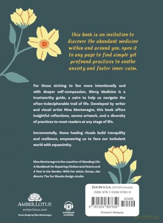 Worry Medicine: Remedies and Rituals for Anxious Times - Nina Montenegro [KSIĄŻKA]