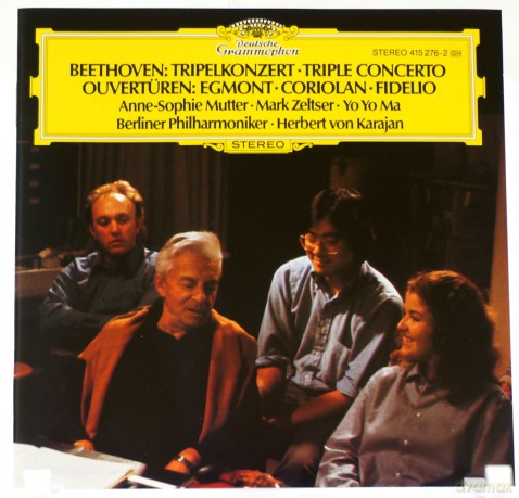Zeltser Bp Karajan: Beethoven: Triple Cto [CD]