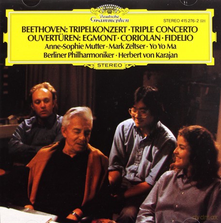Zeltser Bp Karajan: Beethoven: Triple Cto [CD]