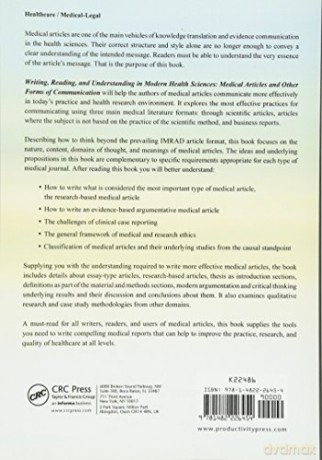 Writing, Reading, and Understanding in Modern Health Sciences: Medical Articles and Other Forms of Communication - Milos Jenicek [KSIĄŻKA]