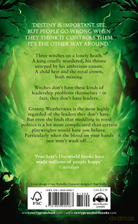 Wyrd Sisters: (Discworld Novel 6) (Discworld Novels, 6) - Terry Pratchett [KSIĄŻKA]