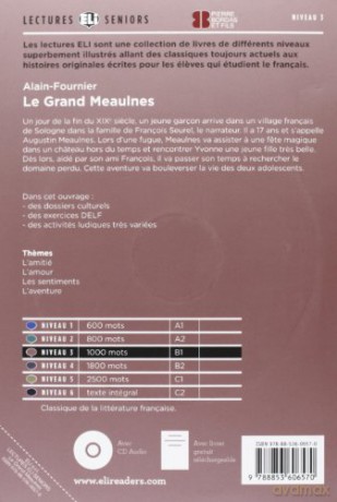 Young Adult ELI Readers - French: Le grand Meaulnes - Alain Fournier [KSIĄŻKA]