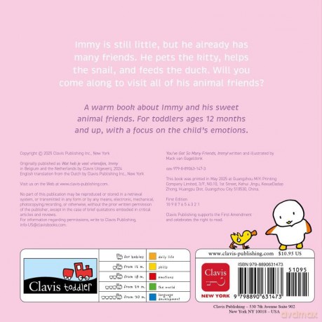 You've Got So Many Friends, Immy: 1 - Mack van Gageldonk [KSIĄŻKA]