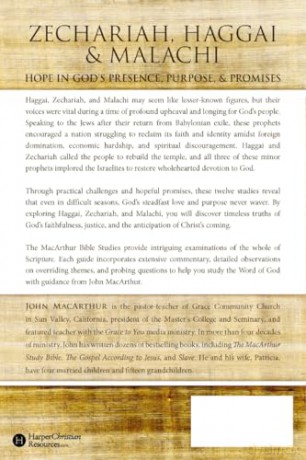 Zechariah, Haggai, and Malachi | Softcover: A Call to Rebuild (MacArthur Bible Studies) - John MacArthur [KSIĄŻKA]