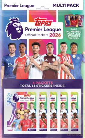 Premier League 2026 Stickers Multipack [KARTY]