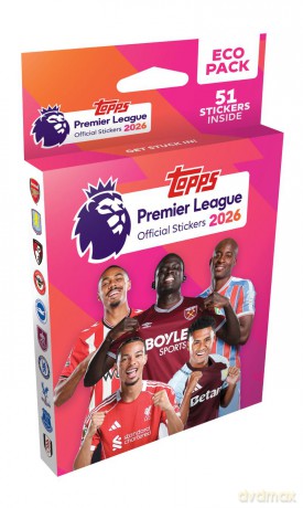 Premier League 2026 Stickers Eco Pack [KARTY]