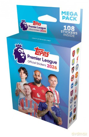 Premier League 2026 Stickers Mega Pack [KARTY]