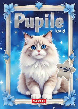 Pupile. Kotki z naklejkami - Agata Niemirska [KSIĄŻKA]