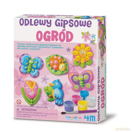 4M Odlewy Gipsowe ogród [ZABAWKA]