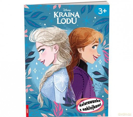 Disney Kraina Lodu Kolorowanka z naklejkami [KSIĄŻKA]