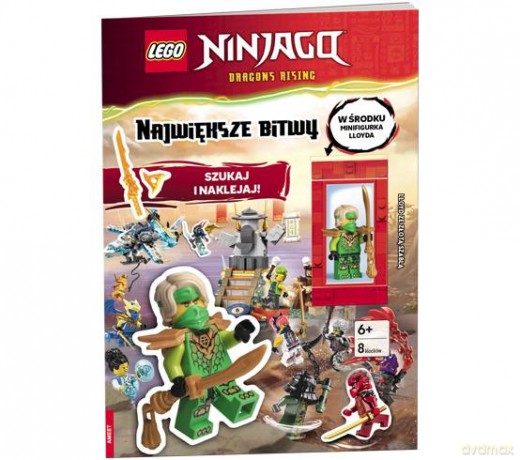 Lego Ninjago Największe bitwy MSF-6701 [KSIĄŻKA]