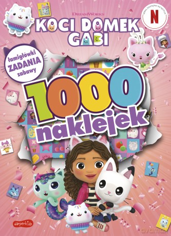 1000 naklejek. Koci Domek Gabi [KSIĄŻKA]