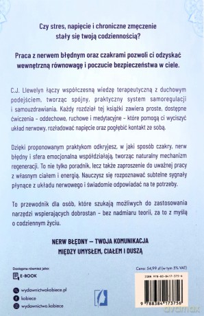 Czakry, nerw błędny i dusza. Techniki oczyszczania czakr i regulacji układu nerwowego - C.J. Llewelyn [KSIĄŻKA]