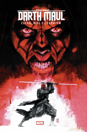 Darth Maul. Star Wars. Czerń, biel i czerwień [KOMIKS]