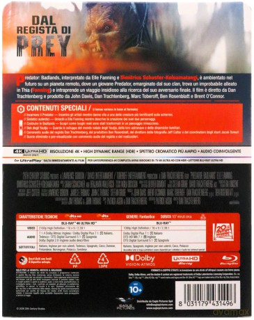 Predator: Strefa zagrożenia (steelbook) [Blu-Ray 4K]+[Blu-Ray]