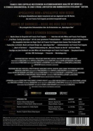 Czas Apokalipsy (steelbook) [DVD]