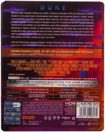 Dune (Diuna) (steelbook) [Blu-Ray 4K]+[Blu-Ray]