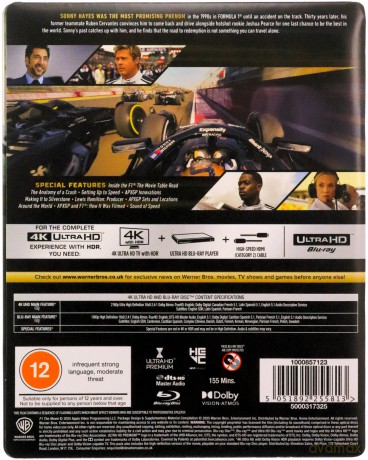 F1: Film (steelbook) [Blu-Ray 4K]+[Blu-Ray]