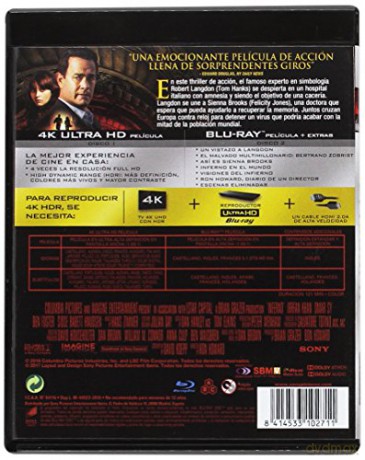 Inferno [Blu-Ray 4K]