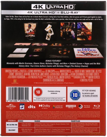 Kasyno (steelbook) [Blu-Ray 4K]+[Blu-Ray]