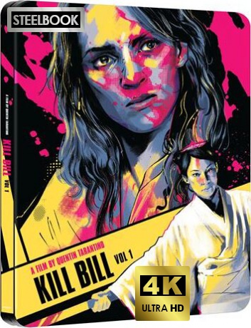 Kill Bill Vol. 1 (steelbook) [Blu-Ray 4K]+[Blu-Ray]