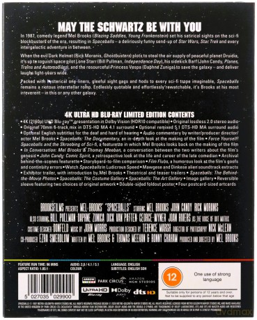 Spaceballs (Kosmiczne jaja) [Blu-Ray 4K]