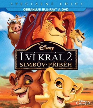 Król lew 2: Czas Simby [Blu-Ray]+[DVD]