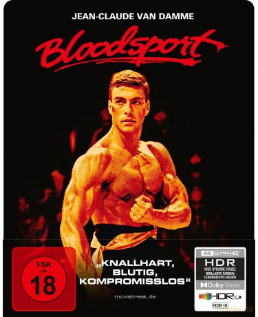 Bloodsport (Krwawy sport) (steelbook) [Blu-Ray 4K]+[Blu-Ray]